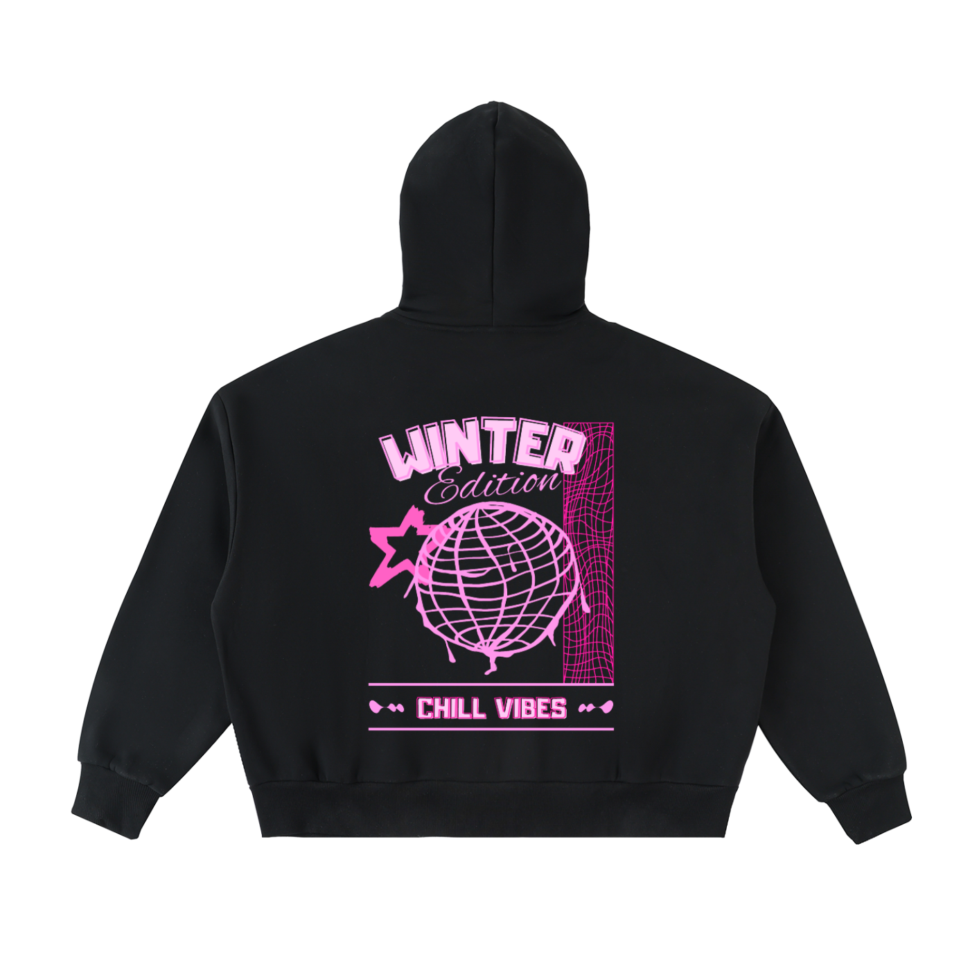 xxx Fleeced Full-Zip Boxy Hoodie