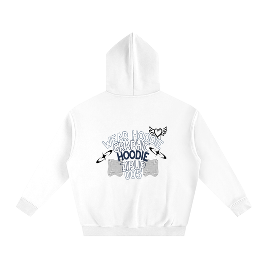 Hoodie graphic Oversize Fleeced Hoodie