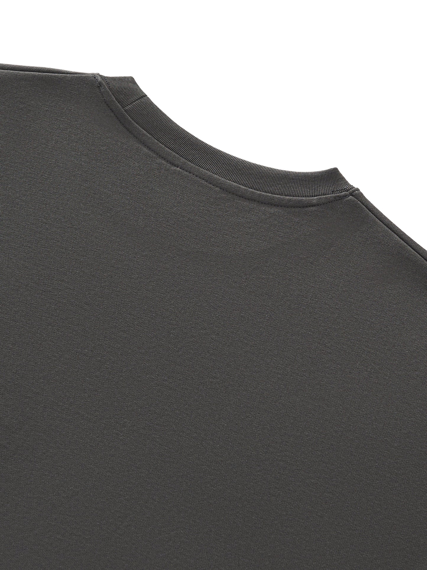 2005 mmv Boxy Half-Sleeve Raw-Edge T-Shirt